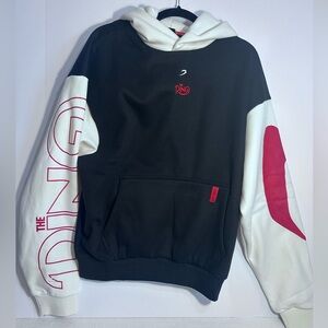 Boxraw The Ring Oversized hoodie black and white NWT sz M